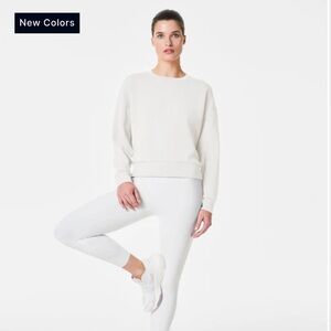 Spanx White Sweatshirt